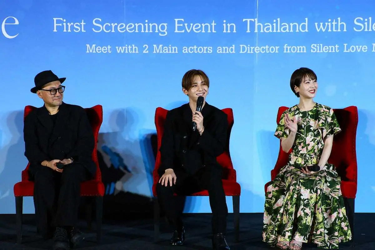 【画像・写真】山田涼介　パッタイLOVE!「昨日も食べた」　主演映画タイで特別上映