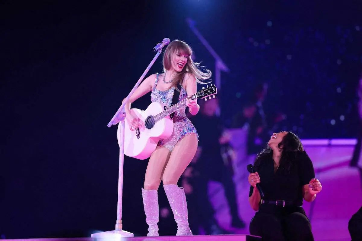 【画像・写真】テイラー・スウィフト「アイラブユー、東京！」　来日公演が東京ドームで開幕　米グラミー賞受賞から2日後