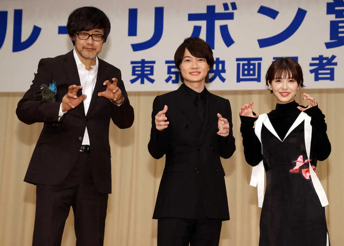 【画像・写真】ブルーリボン賞　「ゴジラ－1.0」が3部門制覇　神木隆之介「幸せでうれしい」
