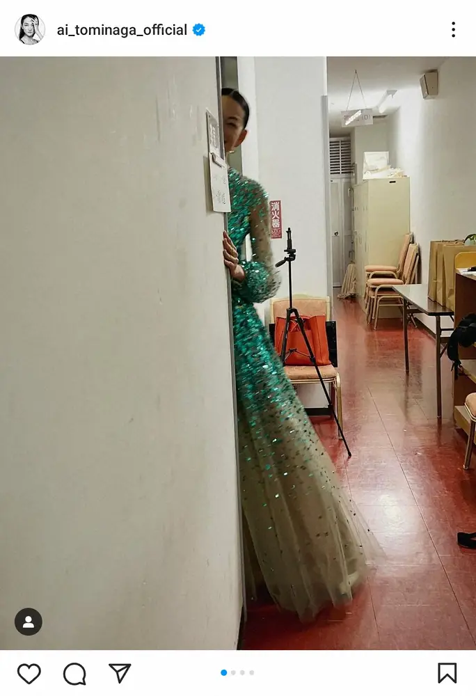 【画像・写真】冨永愛　お茶目な受賞報告に風間俊介も祝福「上様はドレス姿もお似合いになりますな」