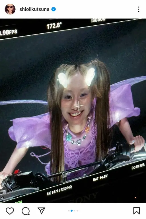 【画像・写真】忽那汐里　“家政婦のミタ”から13年、金髪ツインテール＆バイク姿公開に「やば～可愛い」「変わったな」