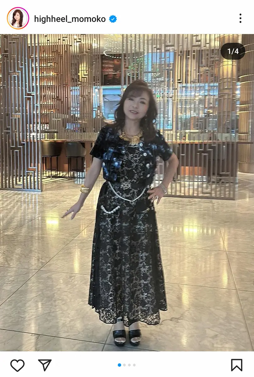 【画像・写真】ハイヒール・モモコ“全身シャネル”でグラミー賞へ　スター勢揃いに感動「有名シンガーをいっぱい…」