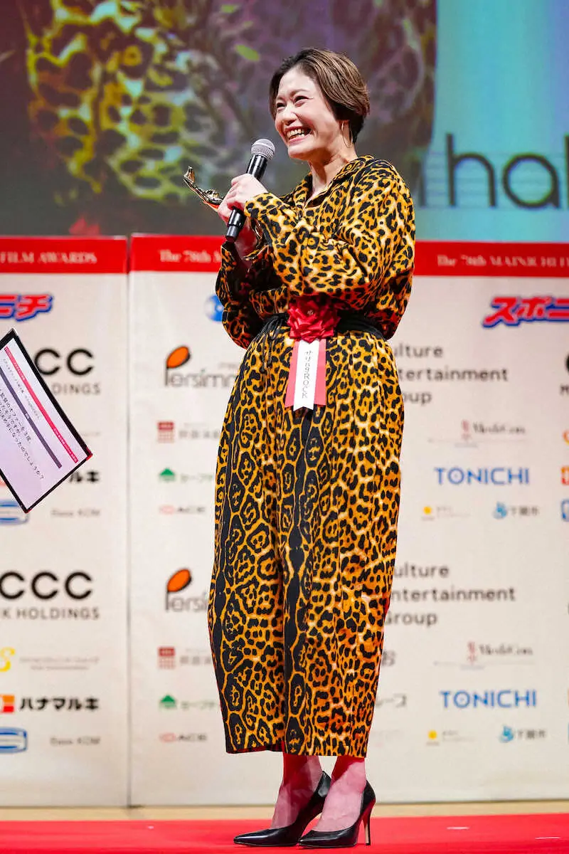 【画像・写真】毎コンスポニチグランプリ新人賞・サリngROCK　原田監督から手紙「名女優に成長します」