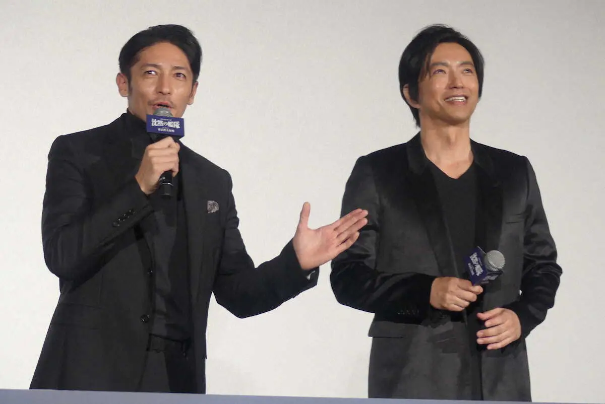 【画像・写真】大沢たかお　「沈黙の艦隊」半年間の撮影中は「水を知ろうとプールで泳ぎ続けた」