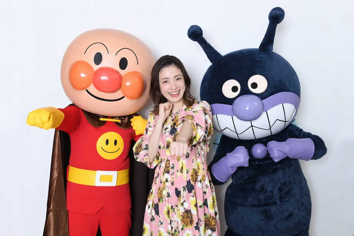 【画像・写真】上戸彩　アンパンマン声優初登場「夢がやっとかなった」　子供も大喜び！