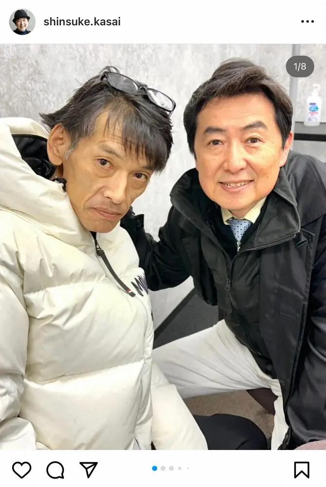 【画像・写真】笠井信輔アナ　叶井俊太郎さんを追悼　死去1カ月前の言葉に「深い悲しみ、複雑な思いが交差」