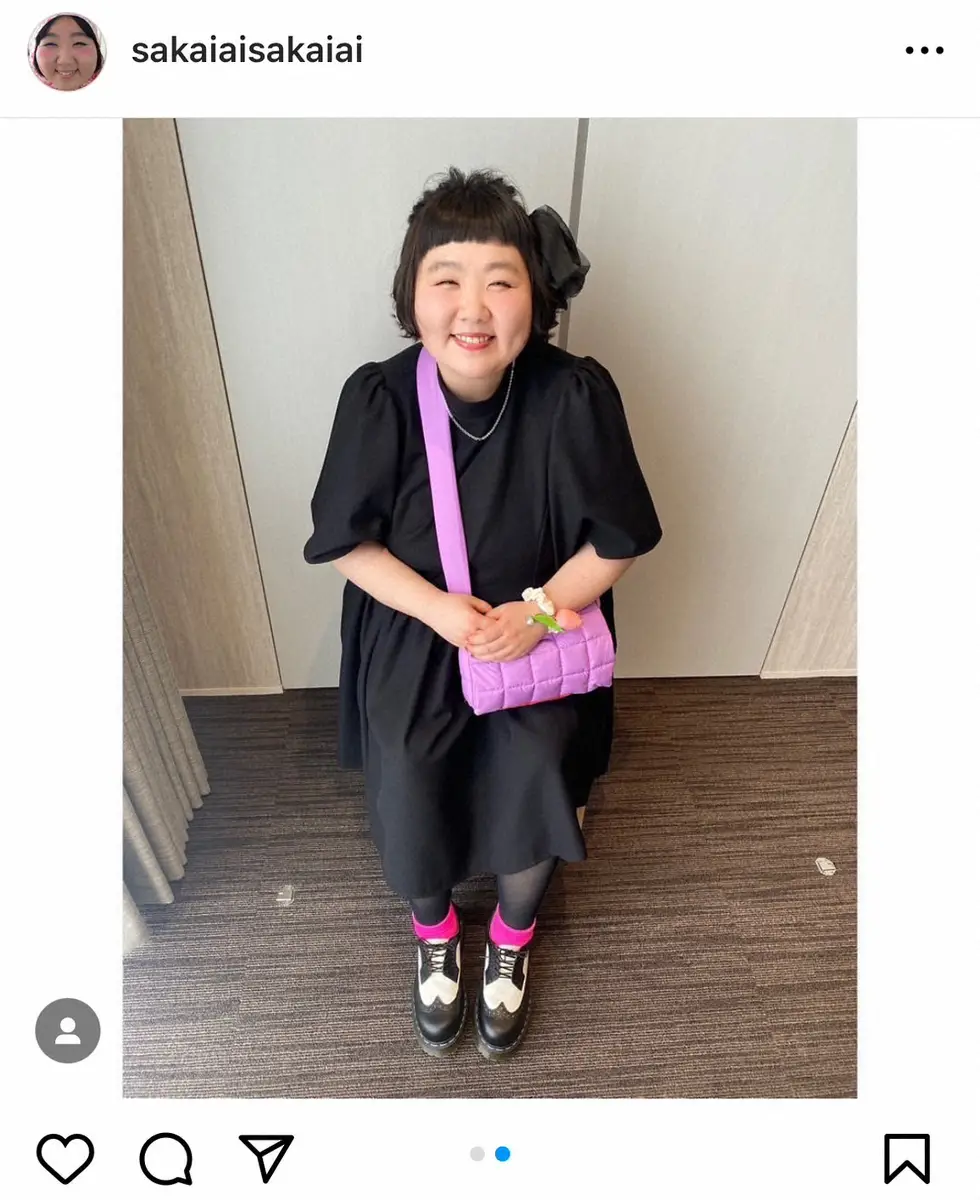 【画像・写真】酒井藍「アクセサリーを全部つけて…」ドレスアップした姿に「いつもと違う」「一段と可愛く」の声