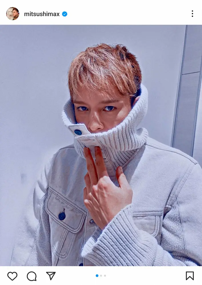 【画像・写真】満島真之介　別人級イメチェン!?最新ショットに「奇跡の一枚」「どタイプなイケメン」の声