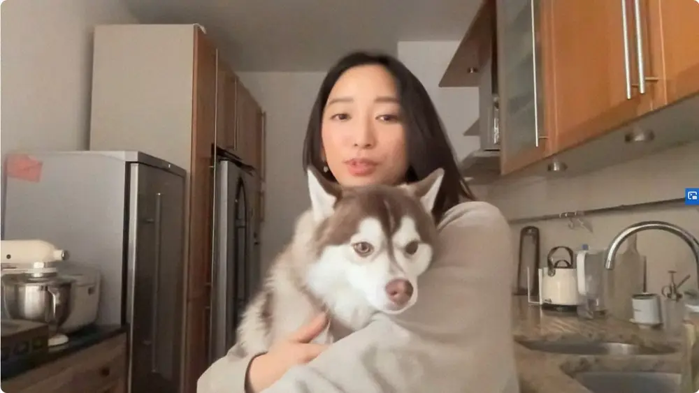 【画像・写真】杏、フランスからの生配信で愛犬を披露「あぁ、かわいいですね!」と“親バカ”ぶりを見せる