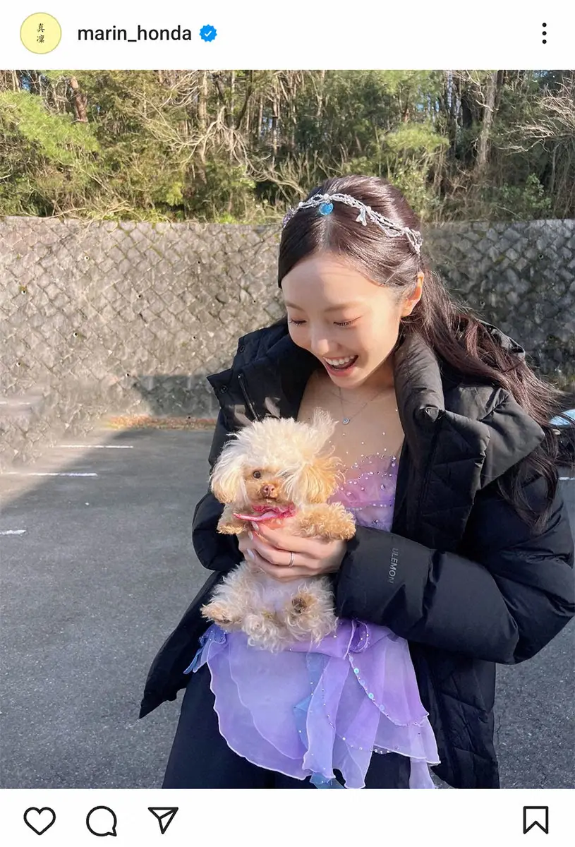 【画像・写真】本田真凜さんインスタグラム（＠marin_honda）から