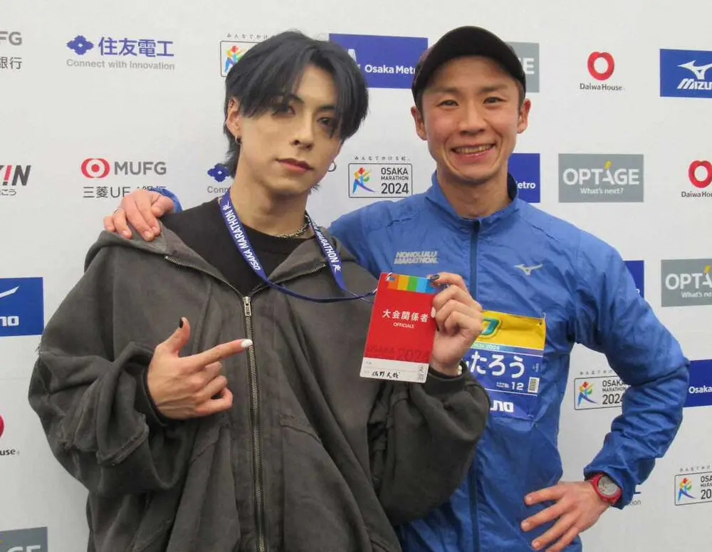 【画像・写真】大阪マラソン　OWV佐野は3時間20分12秒マーク　大阪に土地勘なく「終始、旅行気分でした」