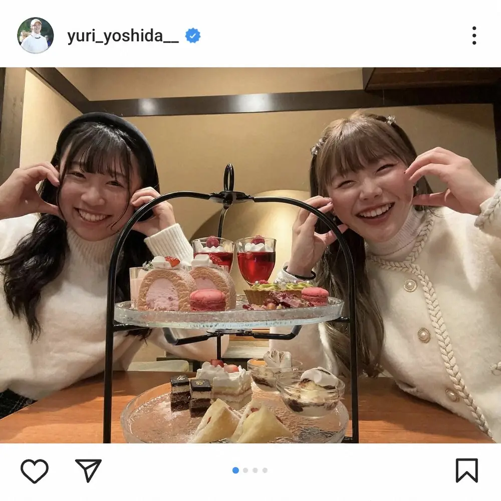 【画像・写真】吉田優利公式インスタグラム(@yuri_yoshida__)から