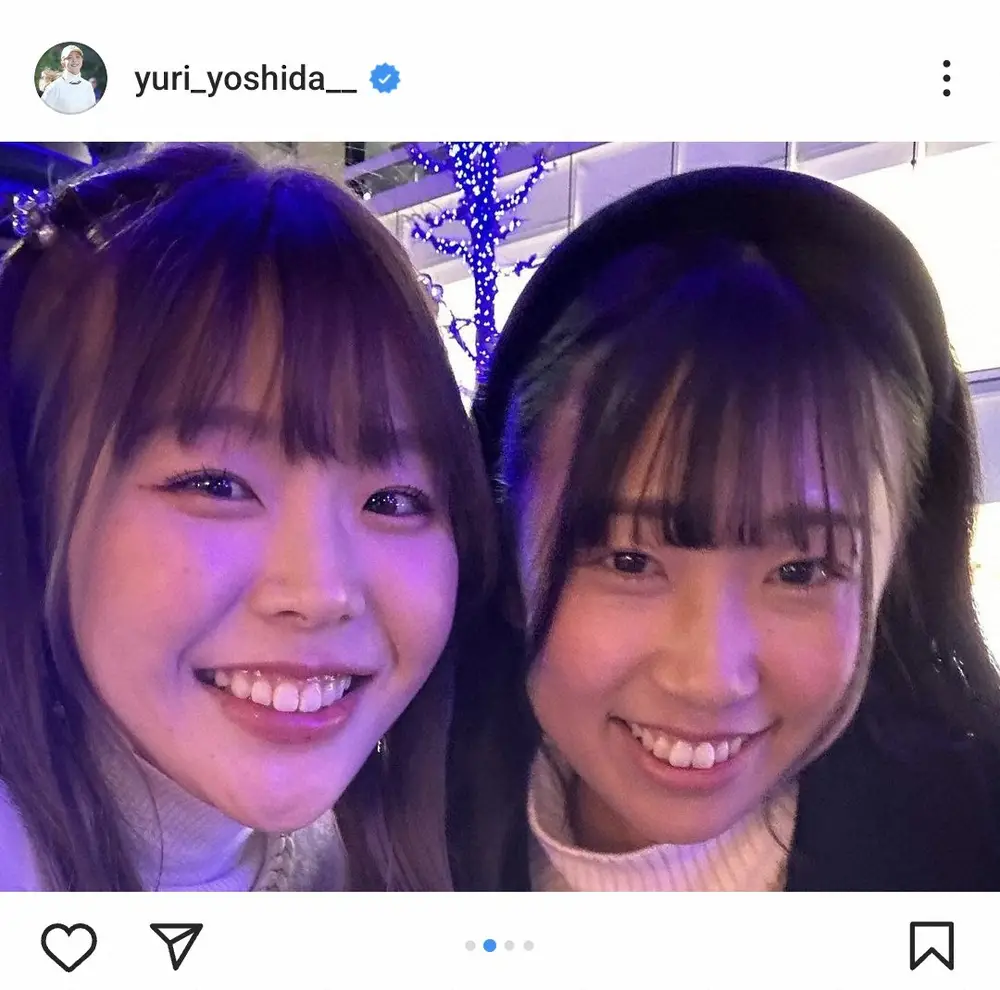【画像・写真】吉田優利公式インスタグラム(@yuri_yoshida__)から