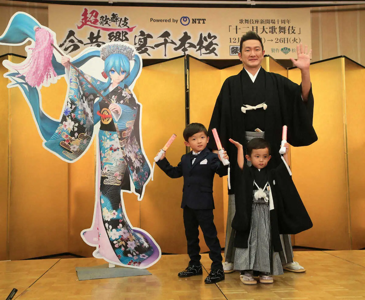 【画像・写真】中村獅童　次男・夏幹の両手の小指欠損を公表した訳明かす「これが正解だったかどうかはわからないけど…」