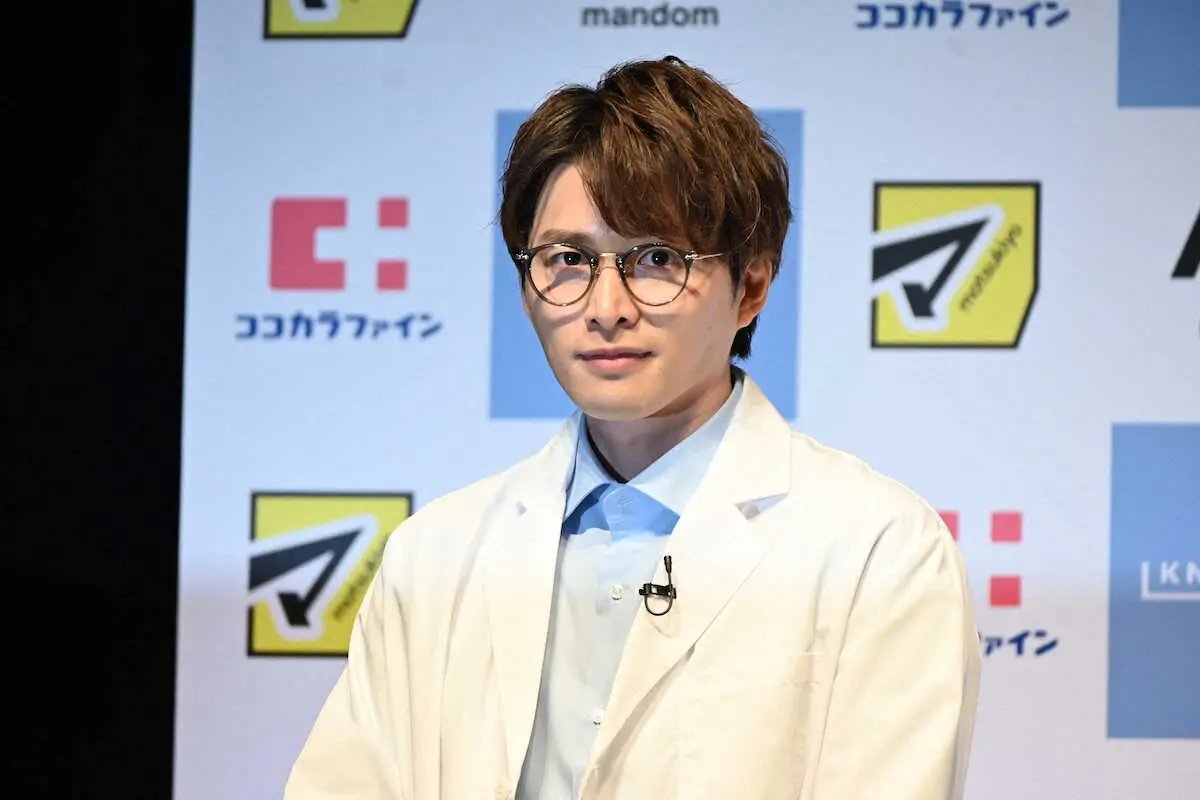 【画像・写真】白洲迅　こだわりは冷水での引き締め　第1子誕生発表後、初の公の場