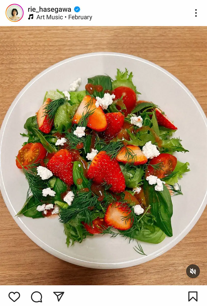 【画像・写真】長谷川理恵公式インスタグラム(@rie_hasegawa) から