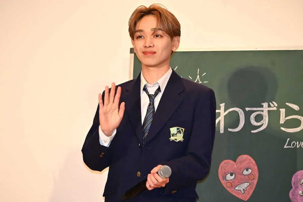 【画像・写真】宮世琉弥　女子高校生相手に胸キュン実演“頭ポンポン”に放心状態「死んでも忘れない」