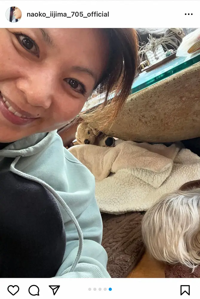 【画像・写真】飯島直子　「4年に1度」の誕生日で56歳に、近影公開　「変わらず綺麗」「14歳おめでとう」の声