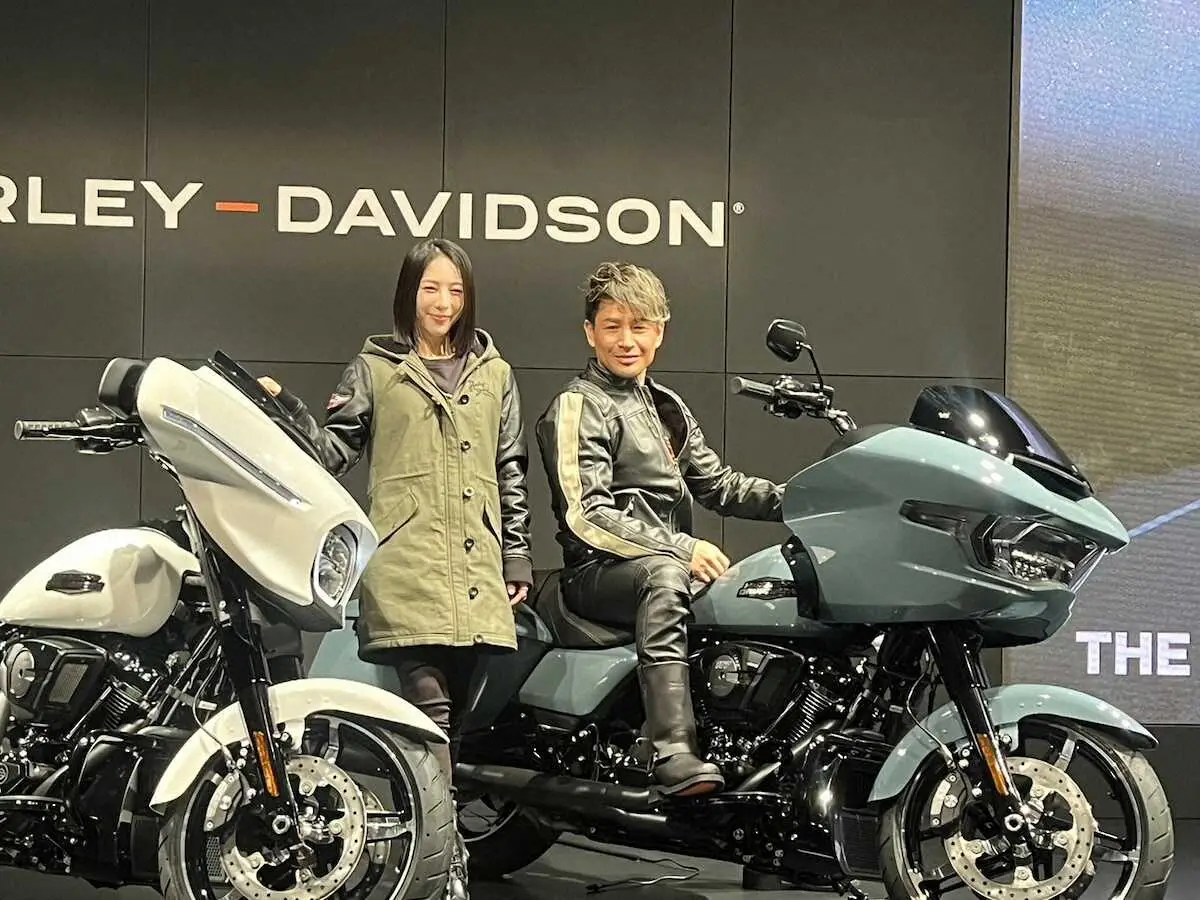 【画像・写真】魔裟斗「連れて行きたいところがあるんです」　妻・矢沢心とタンデムツーリングに意欲