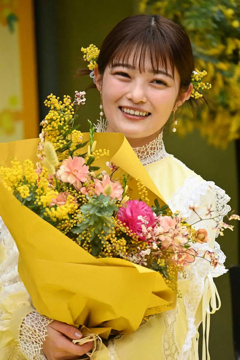 【画像・写真】井上咲楽　「鰻と一緒に…」日頃の感謝を込めてミモザを送りたい人「喜ぶと思います」