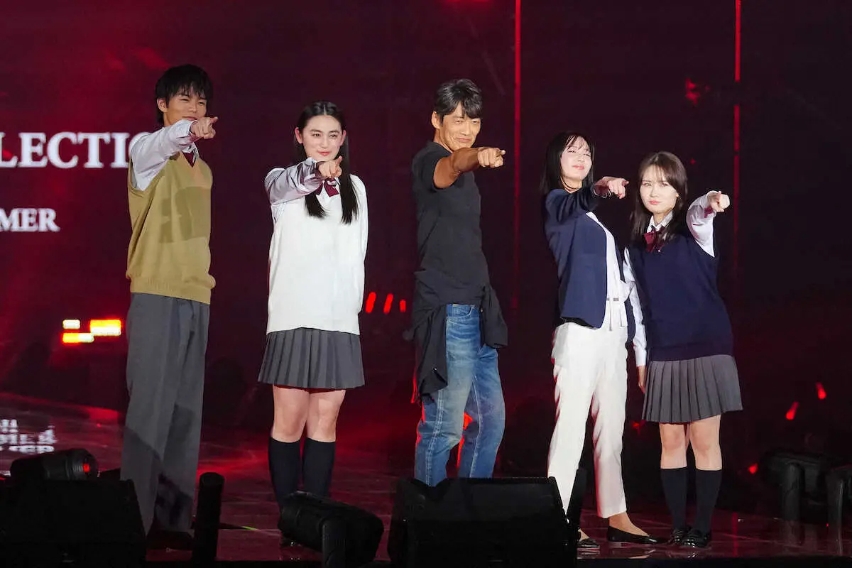 【画像・写真】反町隆史「GTO」の黒TシャツでTGC登場で大歓声　POISON流れる中でドラマPR