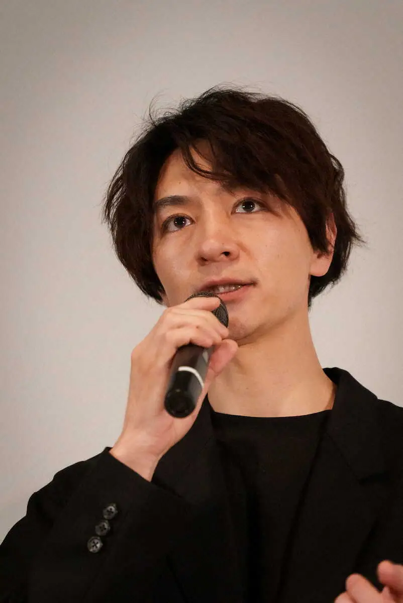 【画像・写真】細田善彦「皆さんに感想をうかがいたい」　「テネメント」舞台あいさつ