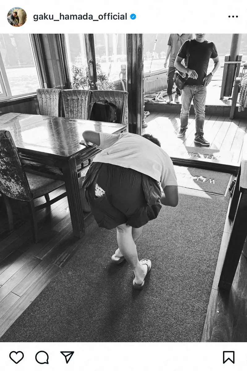 【画像・写真】濱田岳インスタグラム（＠gaku_hamada_official）から