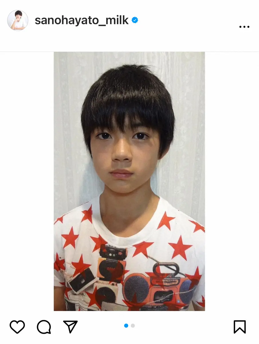 【画像・写真】佐野勇斗　朝ドラ「おむすび」に「また夢が一つ叶いました」　デビュー前の写真公開「この時から…」