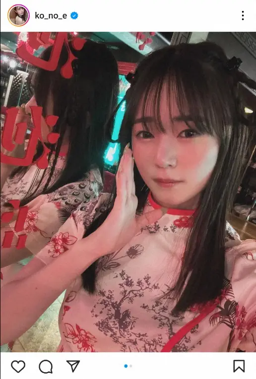 【画像・写真】人気コスプレーヤー・近衛りこ　超ミニ・チャイナ服姿披露に「網タイがいい」「最高」「美し過ぎます」