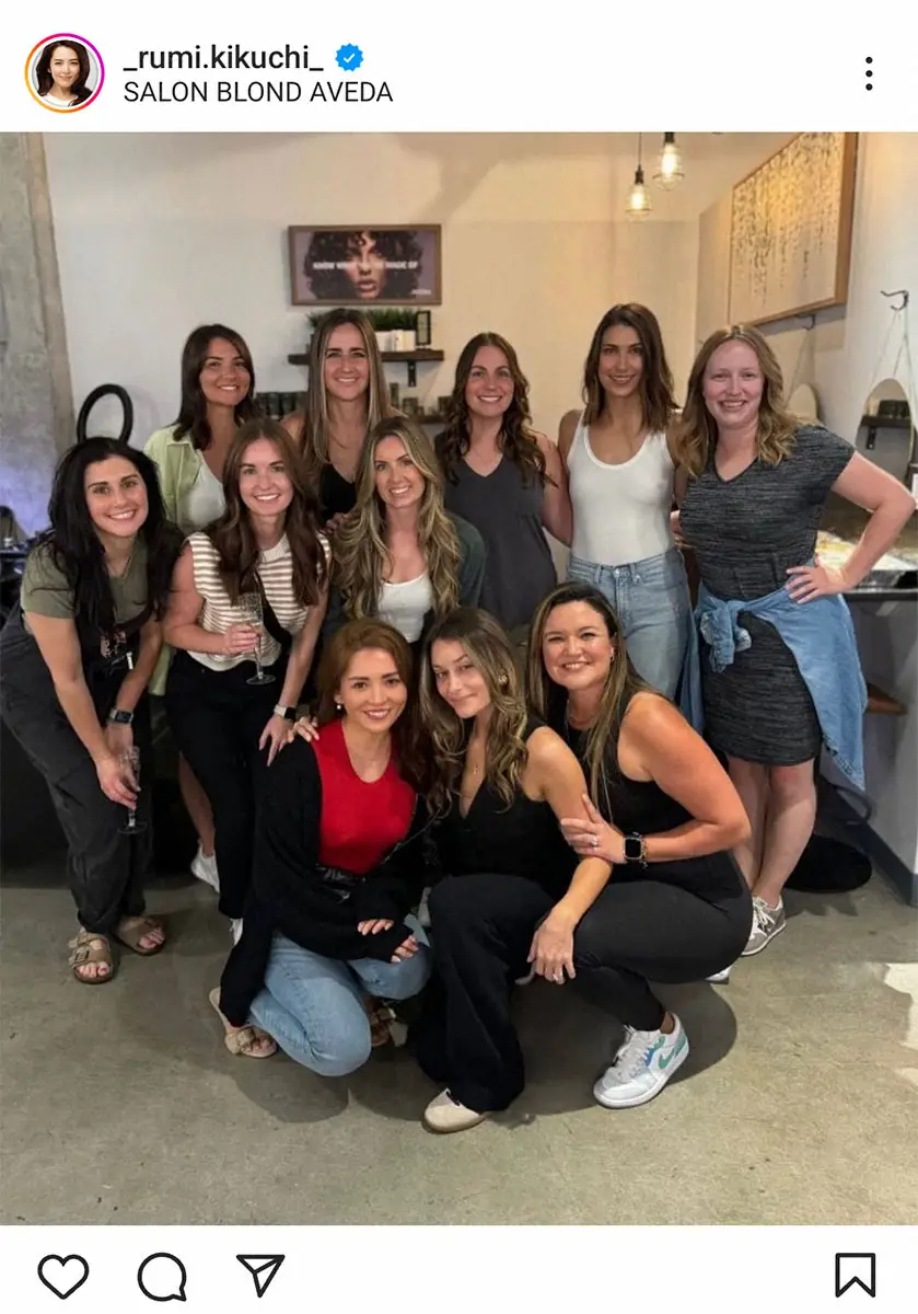 【画像・写真】深津瑠美さん　ブルージェイズ“奥さま会”で「馴染み方が凄い」「オシャレ」と話題