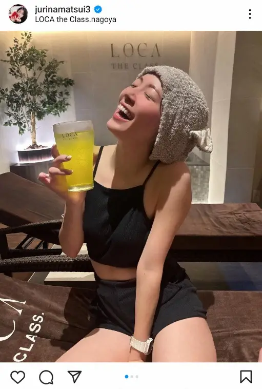 【画像・写真】松井珠理奈　サウナ満喫ショット公開に「顔まっ赤になったの可愛い」「整ってるの可愛い」「素敵な表情」