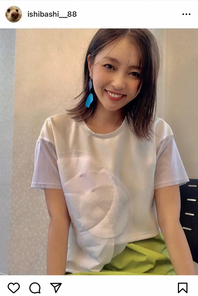 【画像・写真】桜子インスタグラム（＠ishibashi__88）から