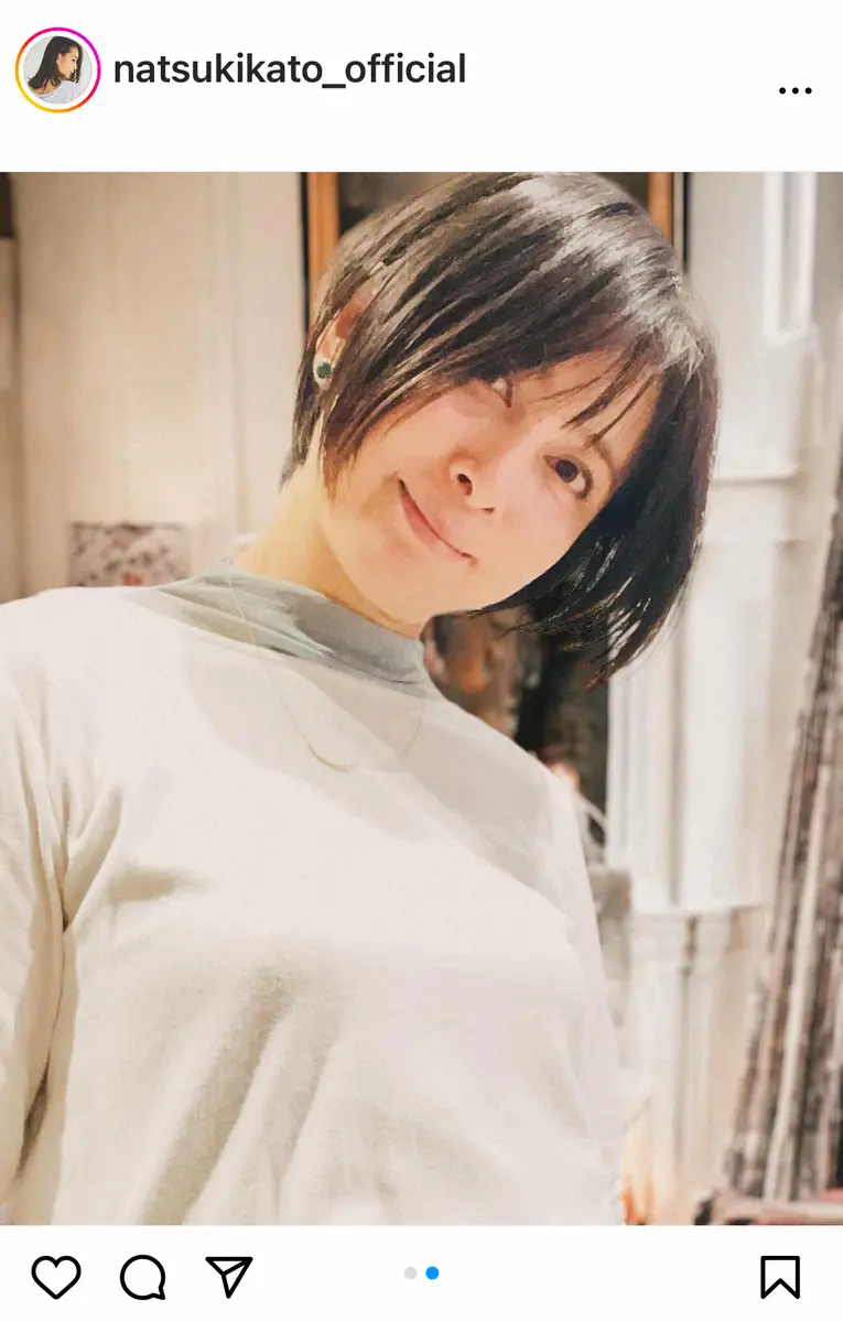 【画像・写真】第4子妊娠中の加藤夏希　「トントンと叩くとトン！」7カ月の大きなおなかのに手を添える幸せショット披露