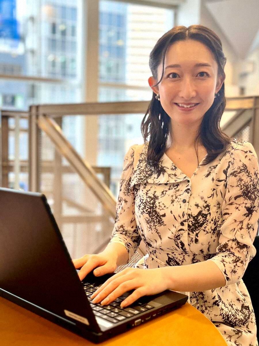 【画像・写真】カンテレ・竹上萌奈アナ　大好きな小説を書いて「豊かに生きる」