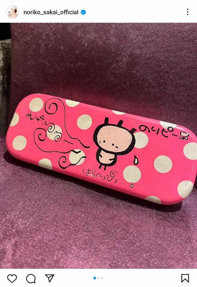 【画像・写真】酒井法子「凄い人からいただきました」　懐かしすぎる昭和アイテムに反響「持ってた」「実家にあるかも」