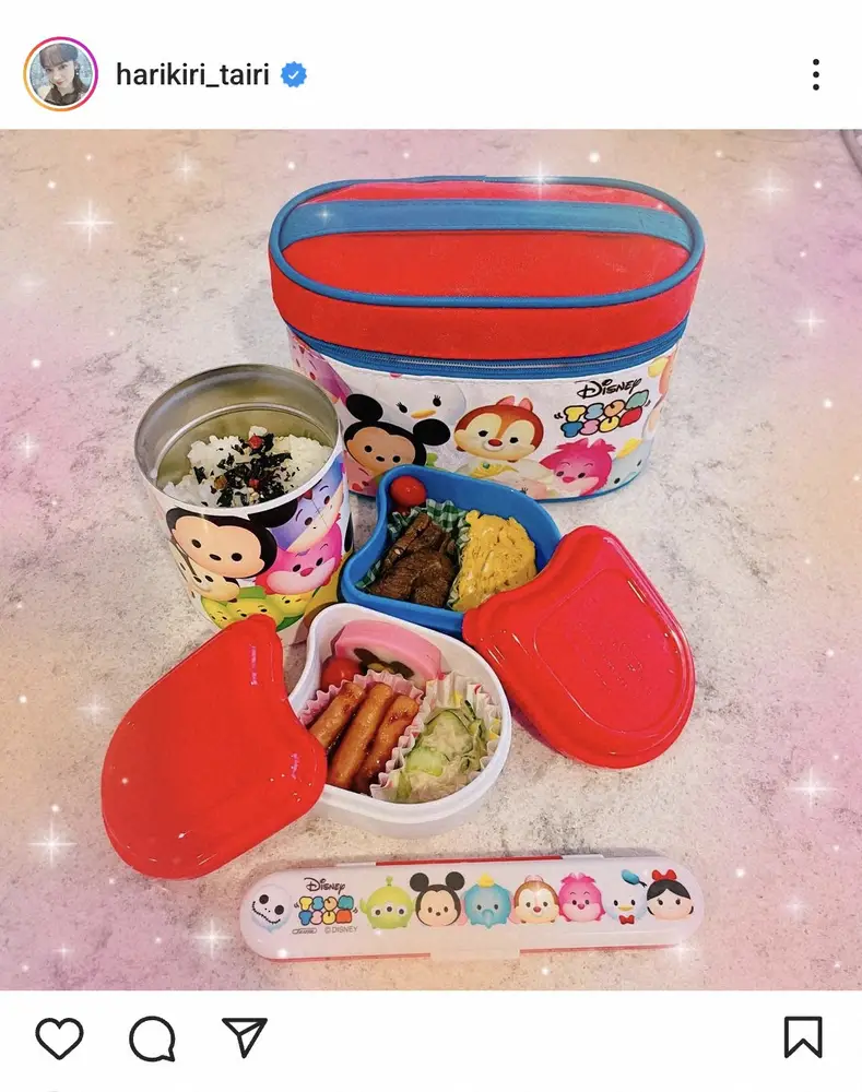 【画像・写真】平愛梨　6歳長男に作った愛情弁当披露「初心者すぎて…もうわけがわからない」にアドバイス続々