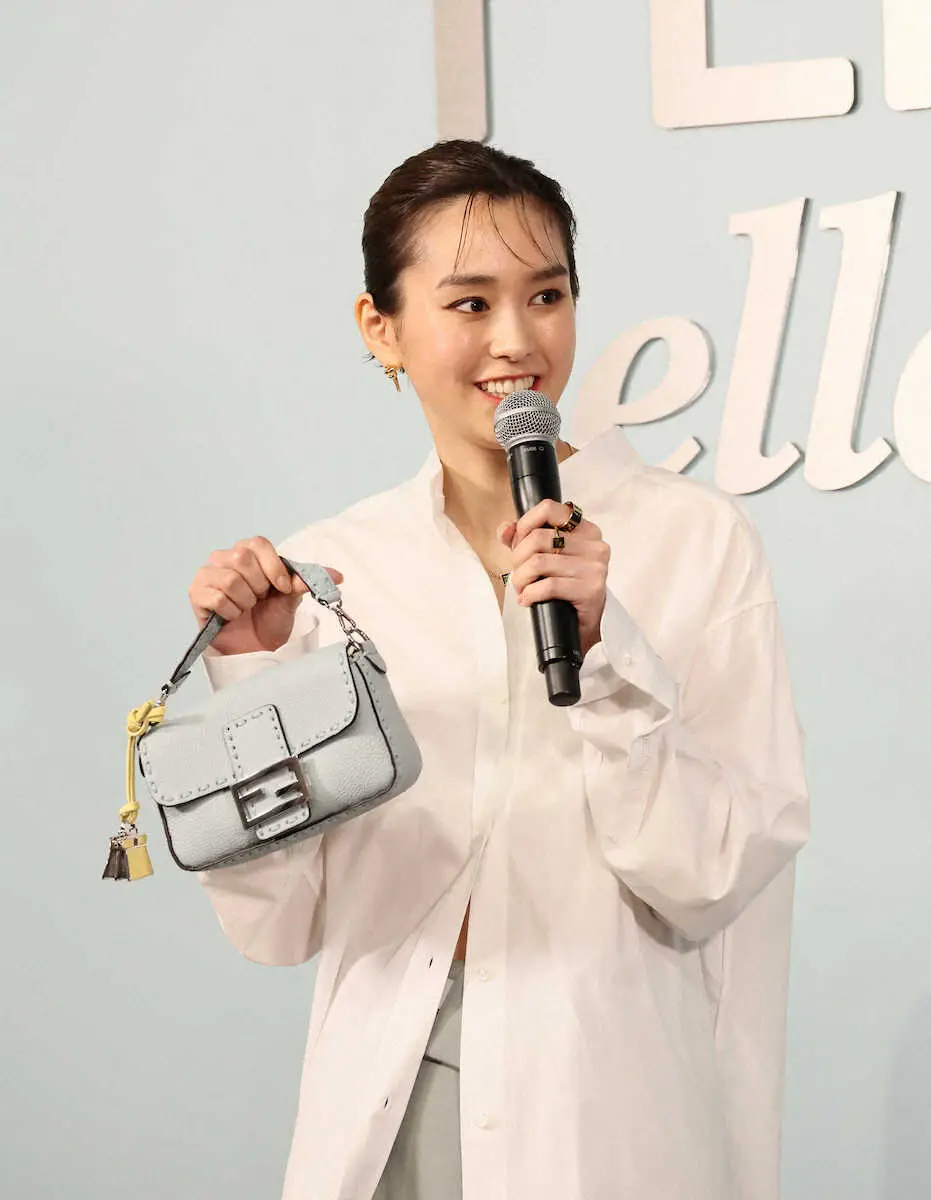 【画像・写真】桐谷美玲　「新たな挑戦の年…ドキドキ」FENDIイベントで新生活への心境明かす