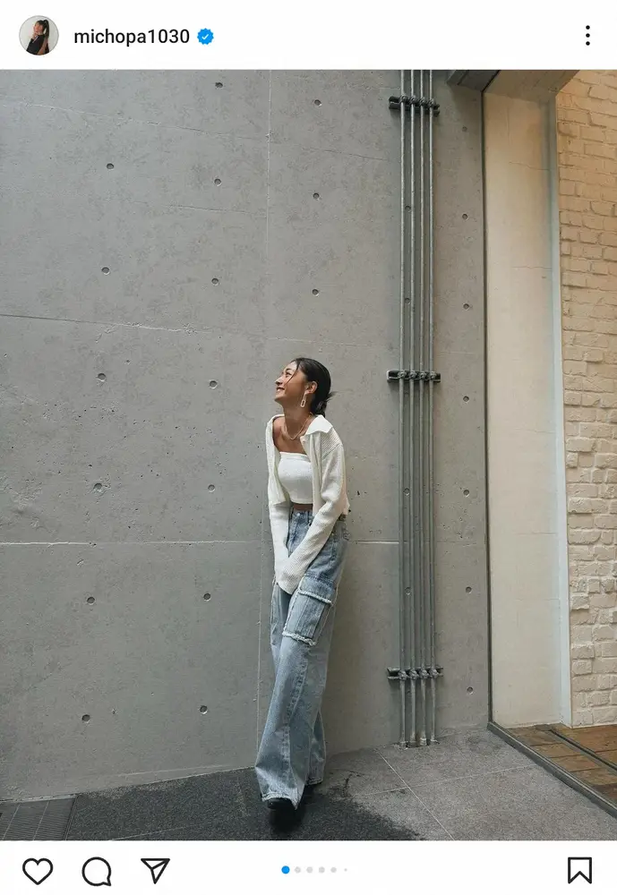 【画像・写真】みちょぱ　「トレーニング復活しちゃうよね～」美腹筋ショットで肋骨の回復報告に「よかった」「足長！」