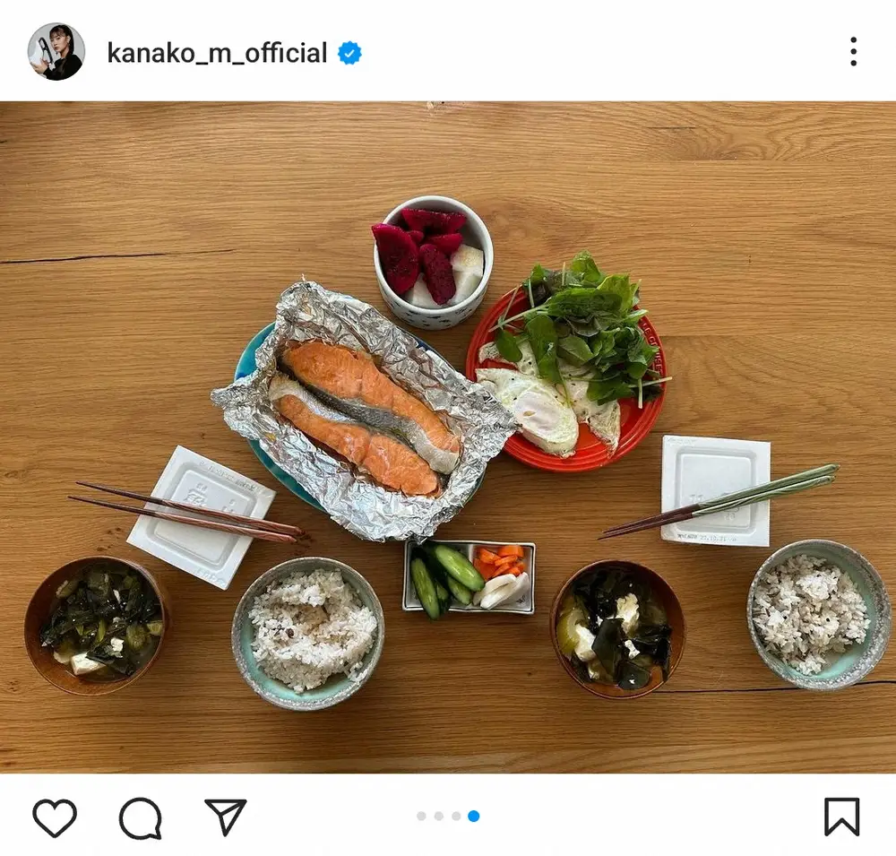 【画像・写真】新婚の村上佳菜子　「オシャレ飯を目指すんだが…」飾らない夕食に「うちも」「美味しそう」の声