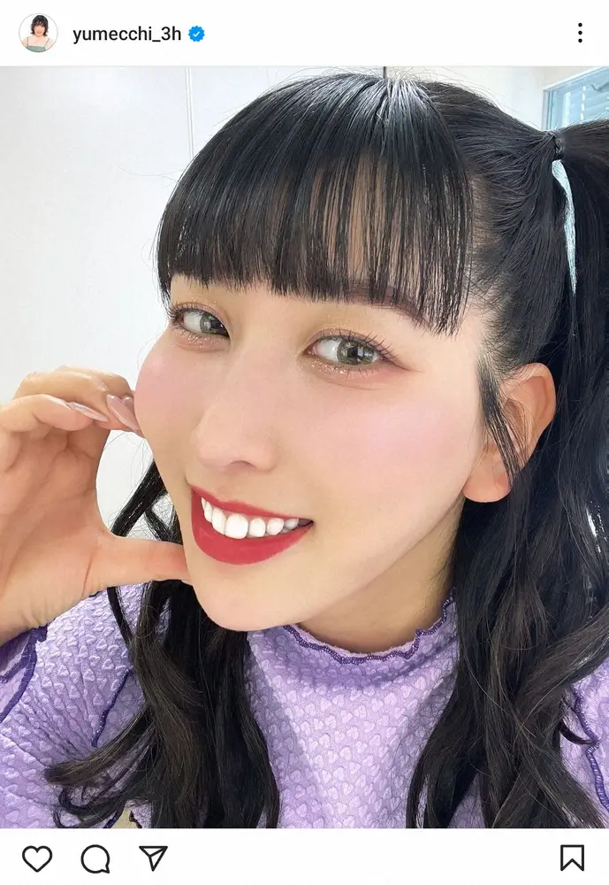 【画像・写真】3時のヒロイン・ゆめっち　鼻とフェイスラインの整形に続き歯列矯正も告白「ビジュよくない？」