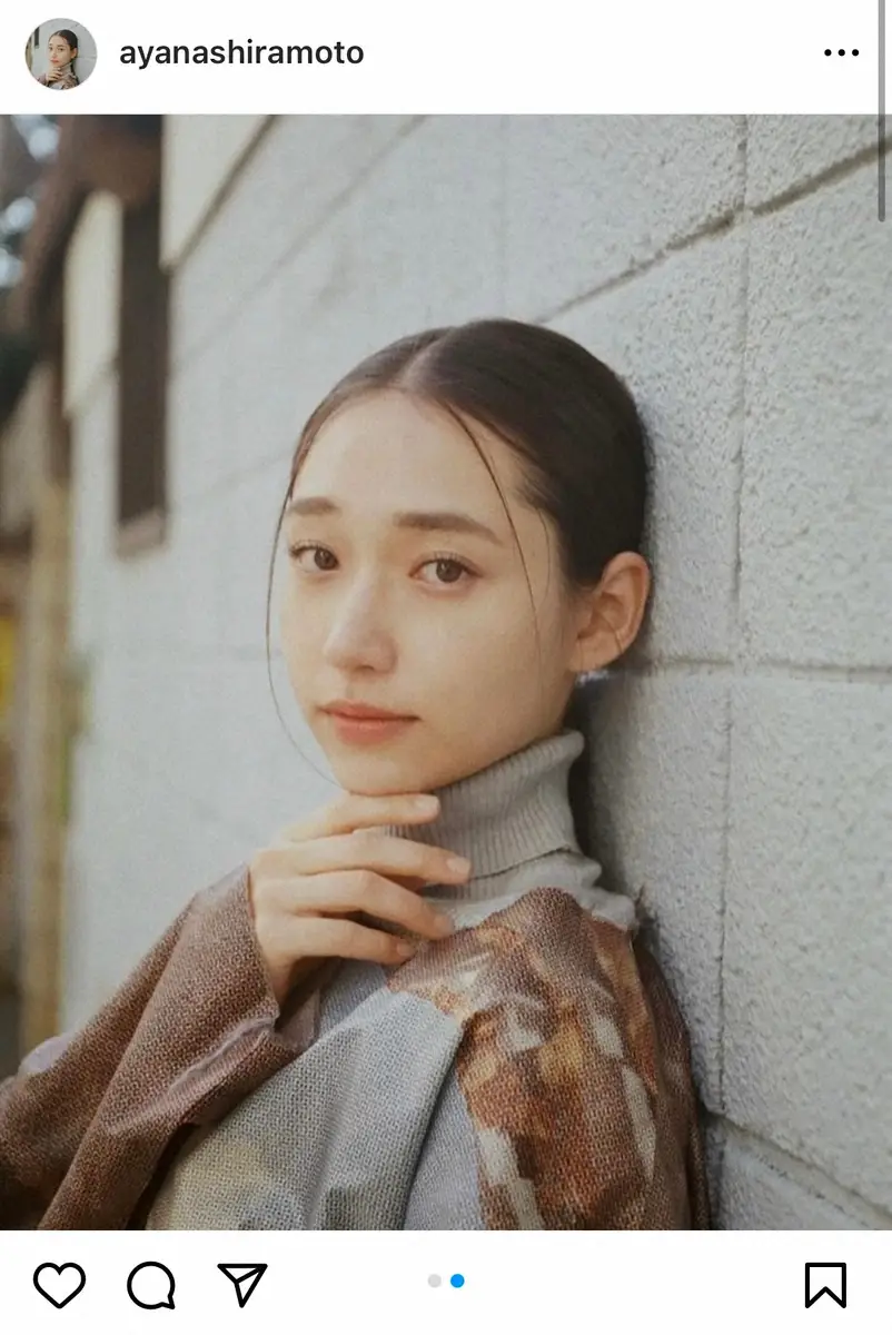 【画像・写真】元子役で女優の白本彩奈、芸能事務所「トップコート」移籍を発表　「最後から二番目の恋」中井貴一の娘役