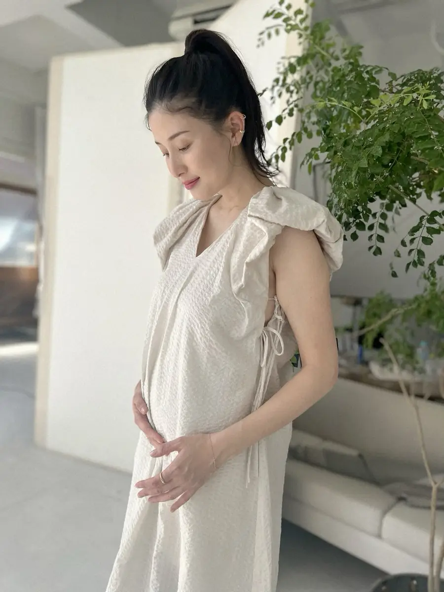 【画像・写真】橋本マナミ　第2子妊娠をあらためて報告　高齢出産に「元気ではあるんですけど、気を付けないと」