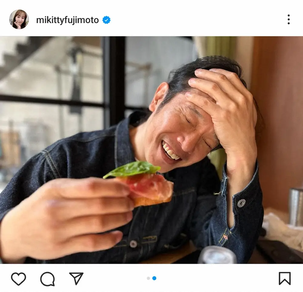 【画像・写真】藤本美貴　「旦那さんが出してくれました」オシャレすぎる朝食に「美味しそう」「本当に仲良し」の声