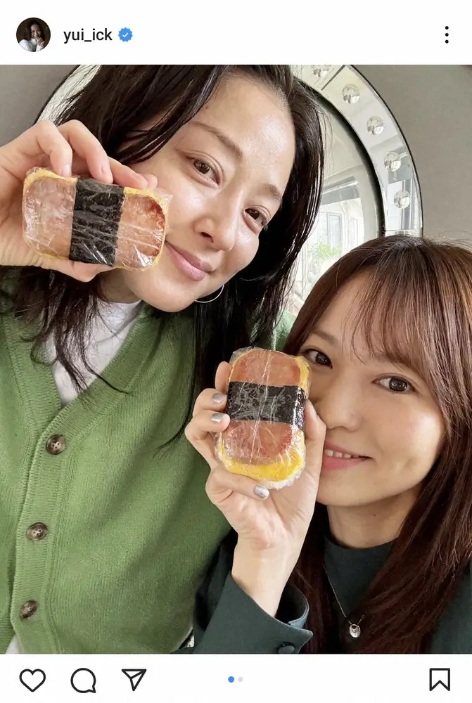 【画像・写真】市川由衣　「もう長いお付き合いの」人気女優と2ショットに「めちゃかわいい」「4姉妹探偵団だ」の声