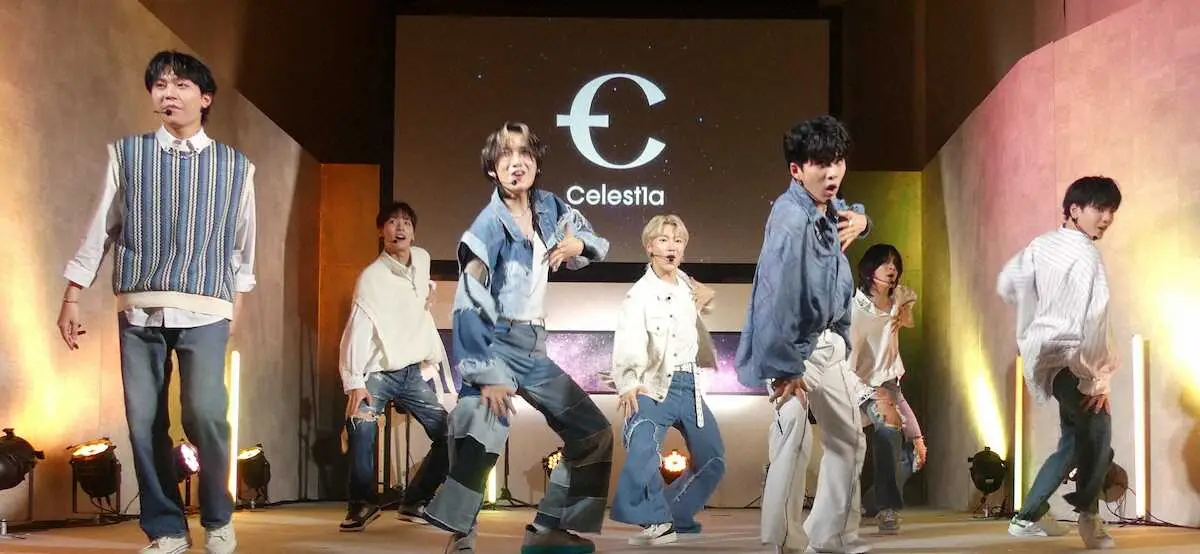 【画像・写真】日韓ボーイズグループ「Celest1a」　フジ音楽番組の特別イベント開催　感動で涙するメンバーも
