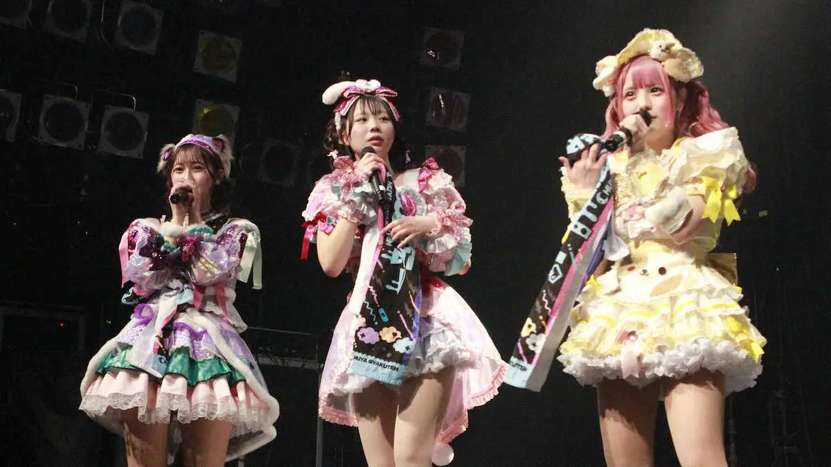 【画像・写真】アイドルグループ「昼夜逆転」が初ライブ　愛音ありかが新リーダーに就任