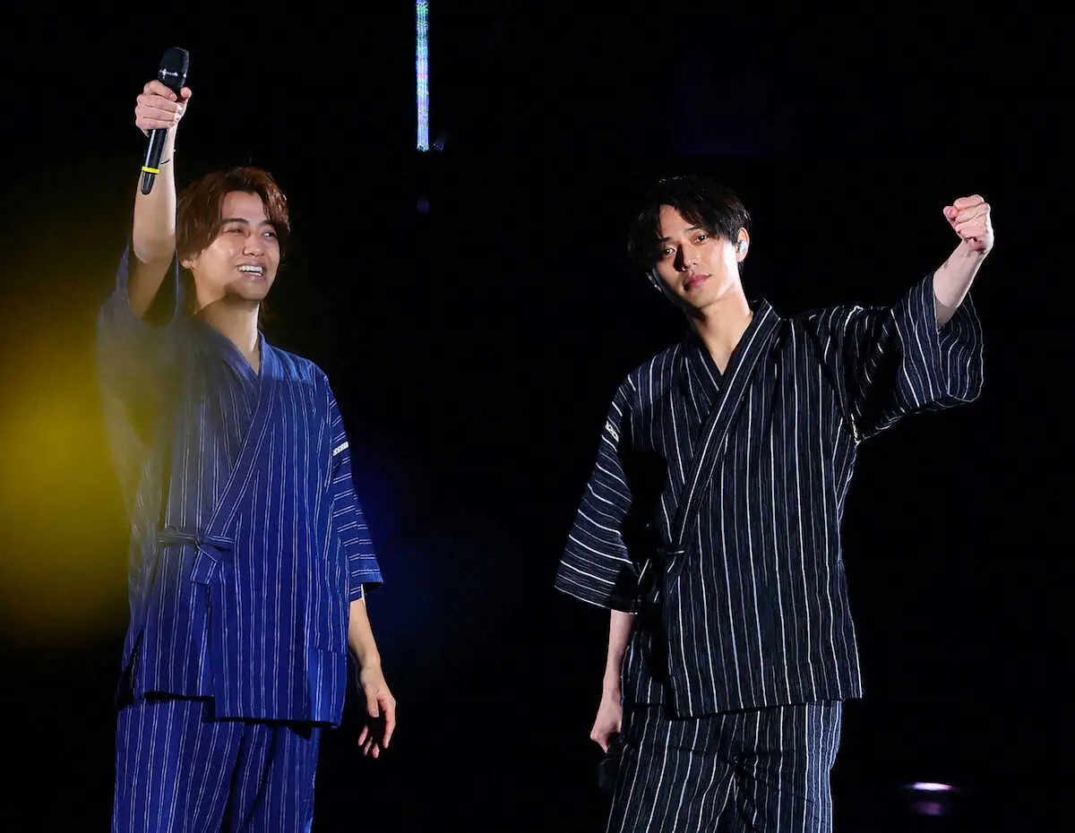 【画像・写真】キンプリ花火　「挑戦」の5周年　ファンと〝打ち上げ〟「より勢いのあるスタートダッシュにしていきたい」