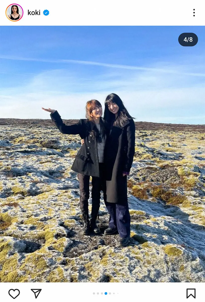 【画像・写真】工藤静香　54歳の誕生日を愛娘のCocomiとKoki,が2ショット写真とメッセージで祝福