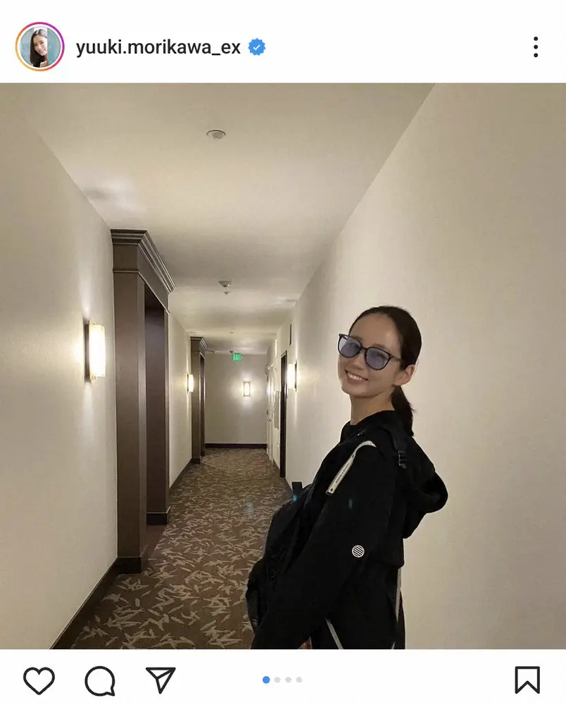 【画像・写真】休職のテレ朝・森川夕貴アナ、米シアトルで運転に挑戦　「走り続けてアメリカ横断するところでした」