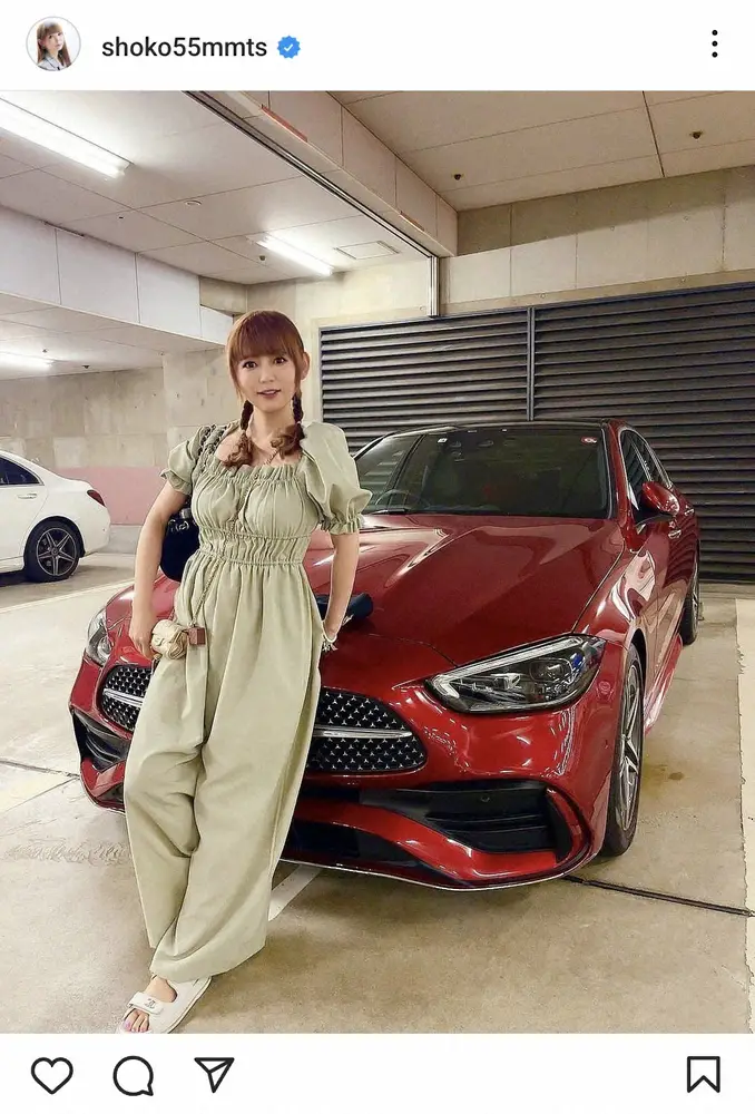 【画像・写真】“900万円のベンツが愛車”中川翔子　悪質な運転に対して苦言「たのむからウインカー出して！」　